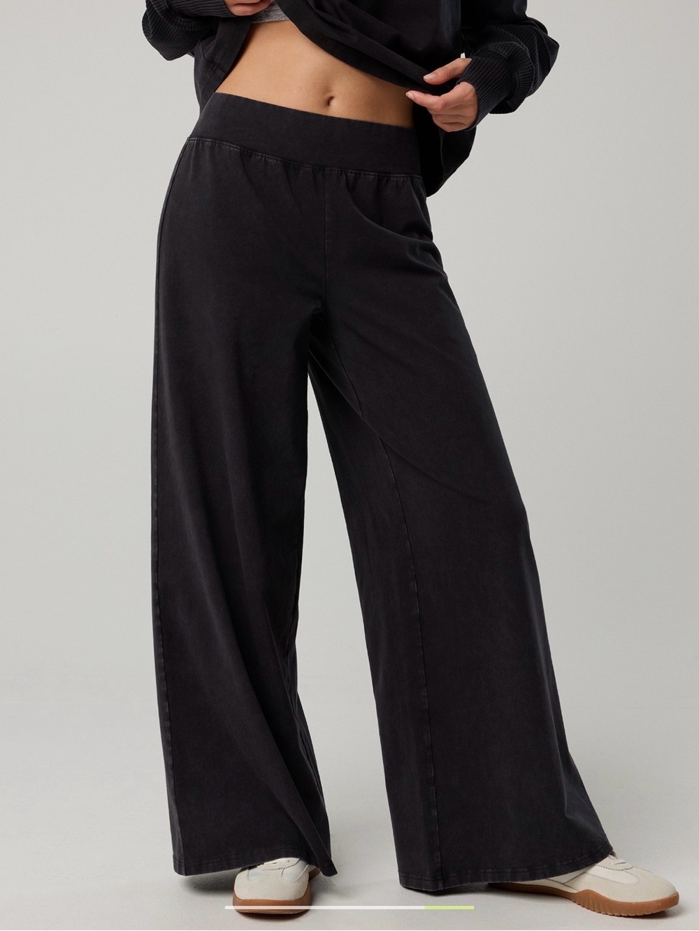 OFFLINE by Aerie OG Cotton Super Wide Leg Pant med